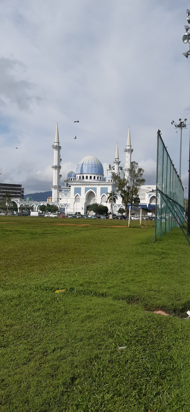 Die Moschee am Tag