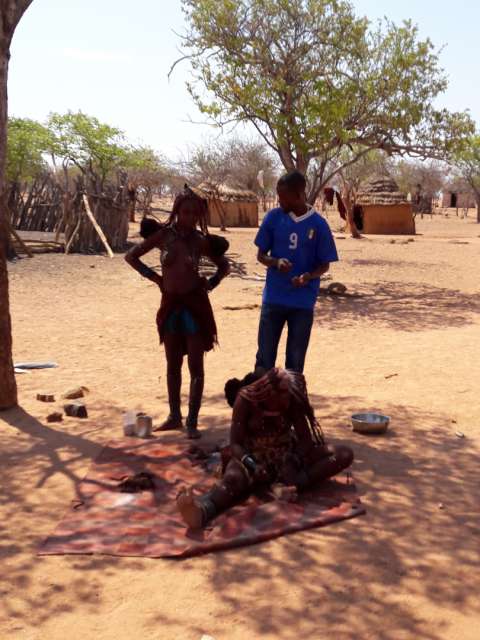 Himba Tribe nahe Outjo