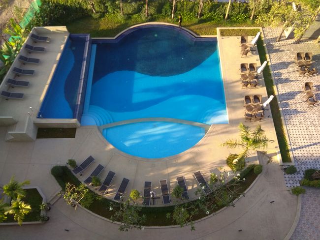 Unser Pool in Vientiane welchen wir nicht mal benutzt haben🙈
