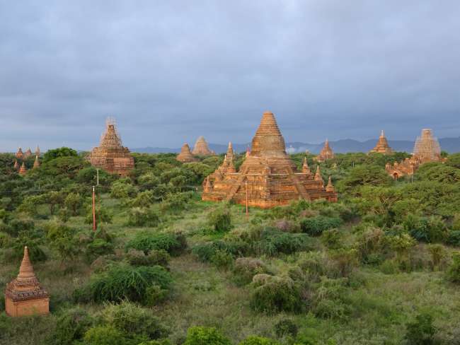 Bagan - in the temple sea of the former royal city