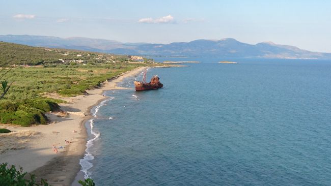 Tag 35-37 Skoutari -Gythio Shipwreck -Navigable Elafonissi