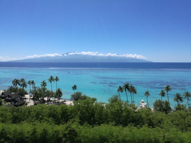 View of Tahiti