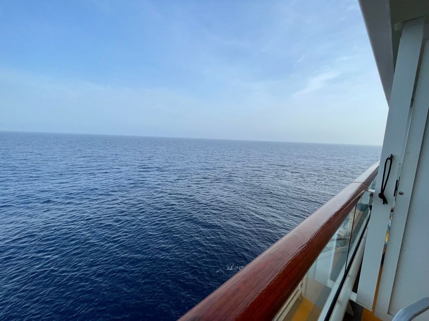 Day 7 #2. Second day at sea on the way to Mallorca