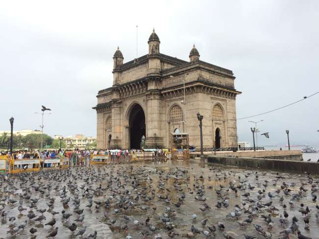 The first days in Mumbai, India