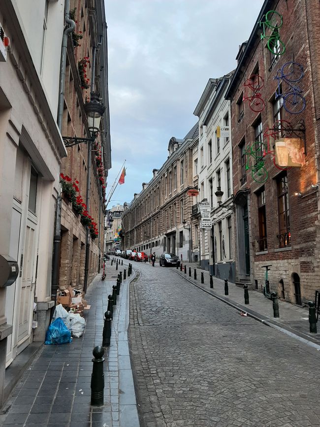 Street in the Belgian capital