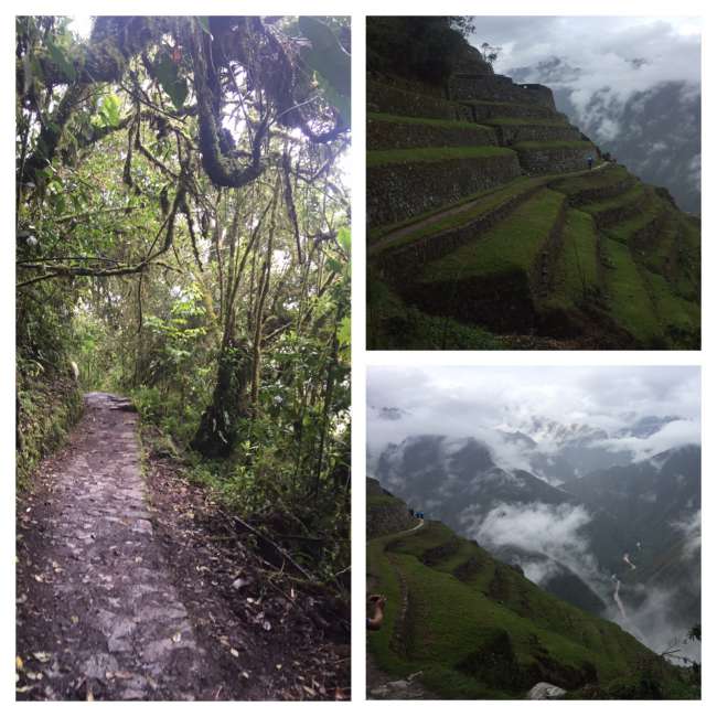 Auf dem Incatrail zum Machu Picchu