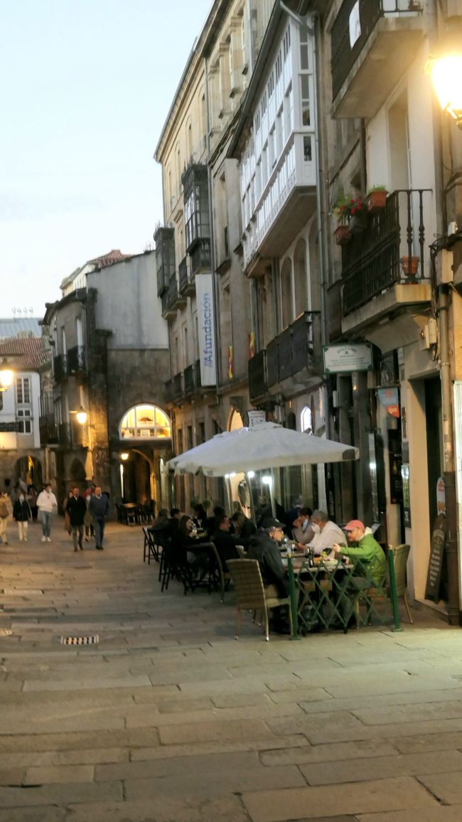 Ruhetag in Santiago de Compostela