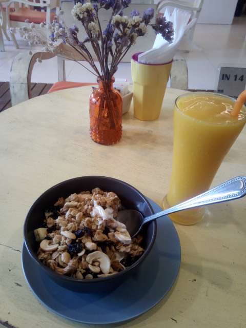 letztes Frühstück auf Koh Phangan