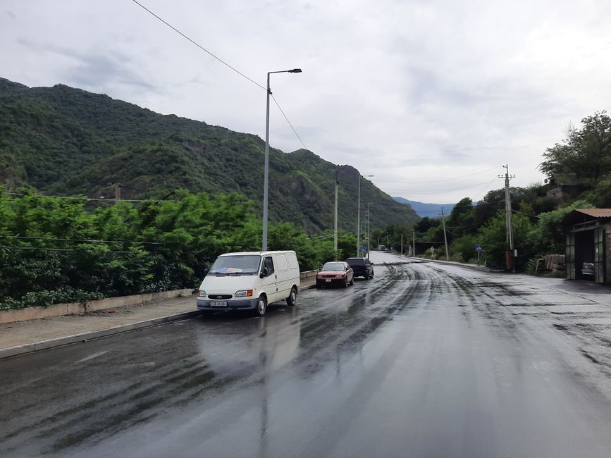 Tag 17 Georgien und Armenien - Fahrt von Tiflis nach Dilijan