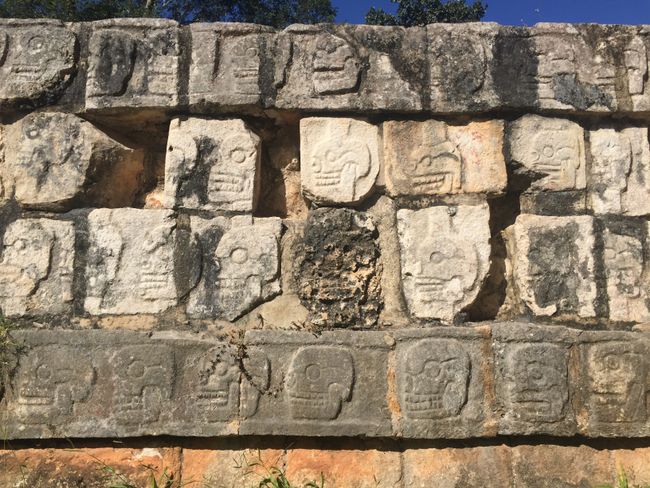 Opferungsstätte in Chichén Itzá