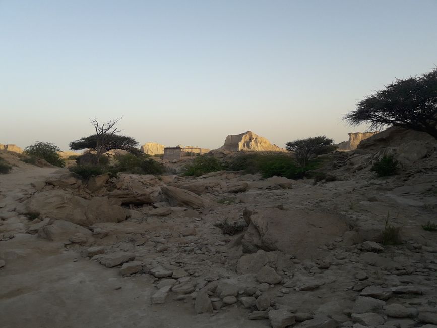 remnants of settlements