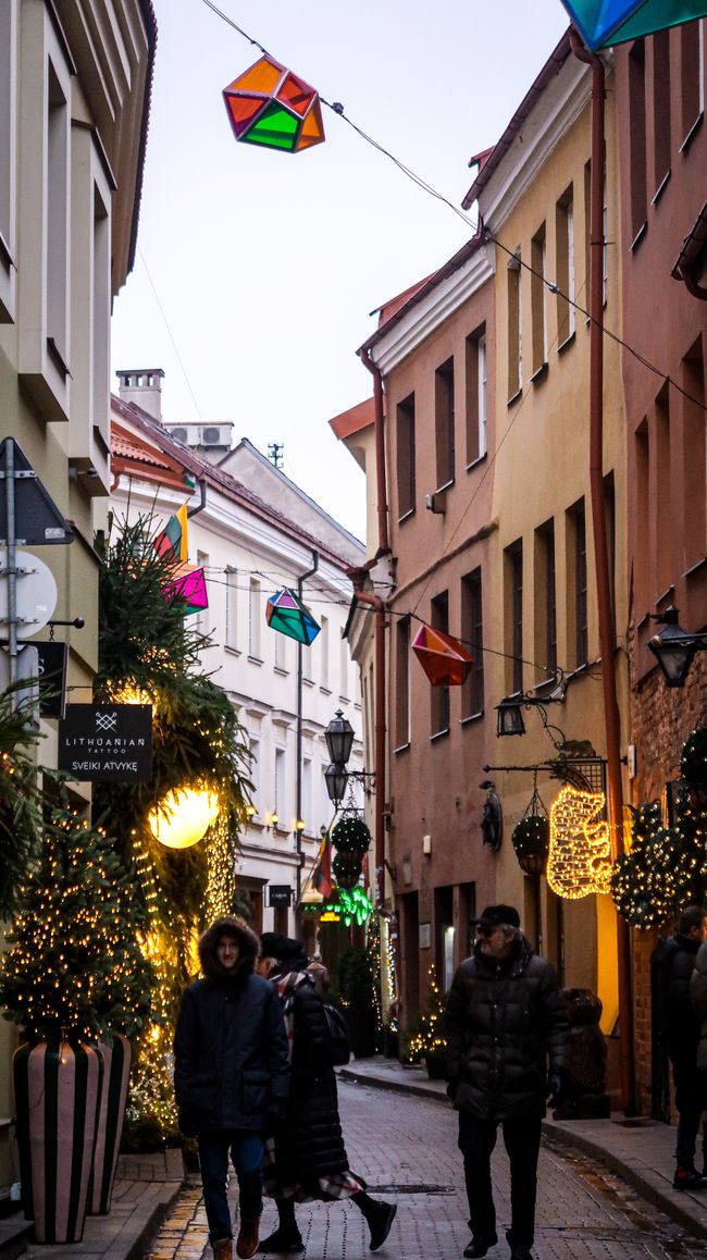 Vilnius - a reunion, New Year's Eve, and a military parade - Baltic trip 2022