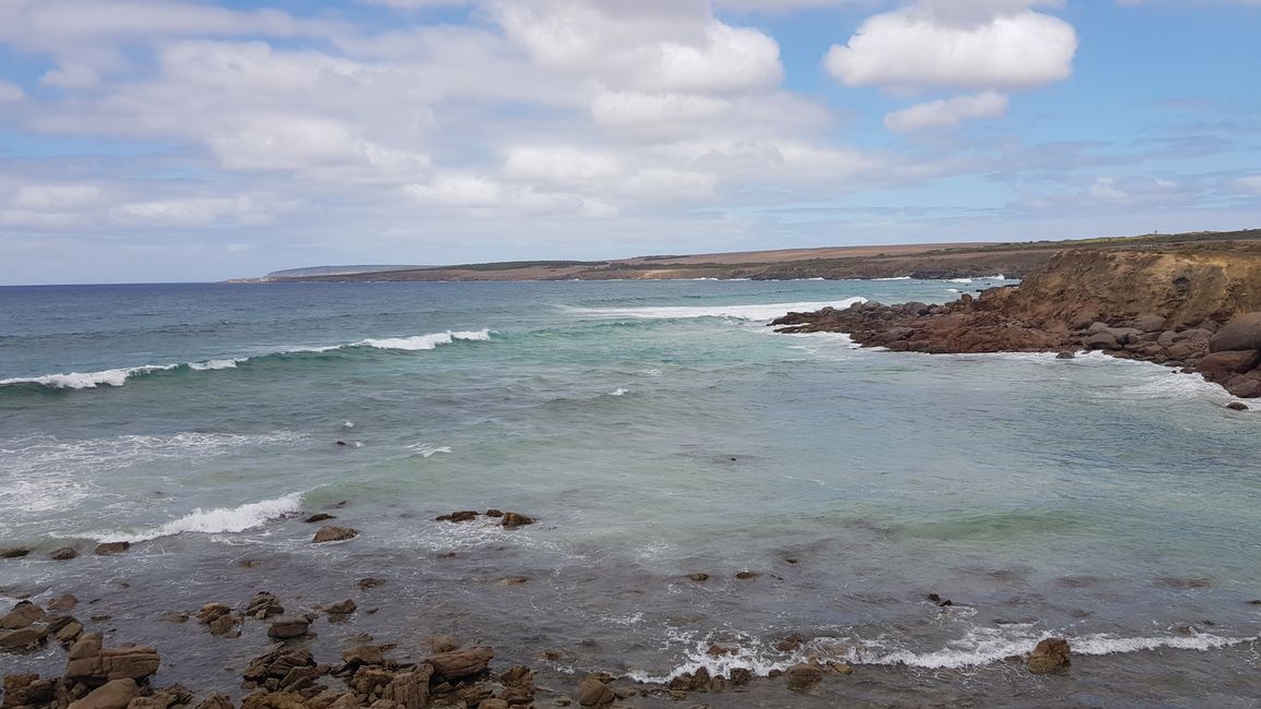 25.02.2023 from Fishermans Point to Yangie CP in Coffin Bay NP