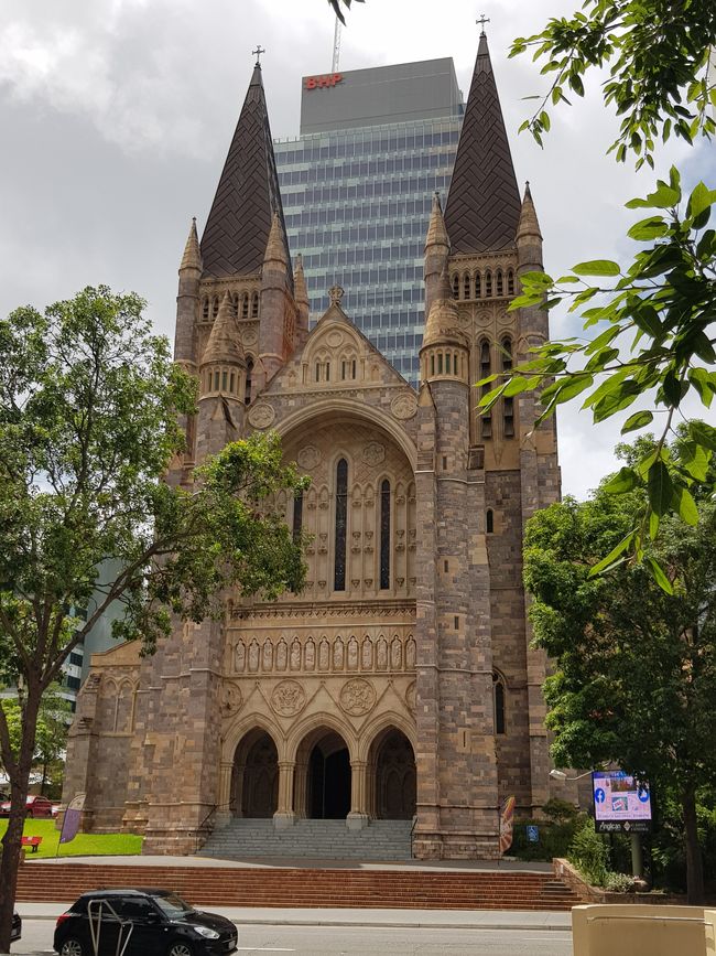 Church, completed in 2008, after 108 years of construction, neo-Gothic style