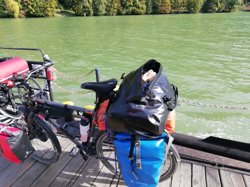 Die Donau-Überquerung kostete jeweils 2,50€