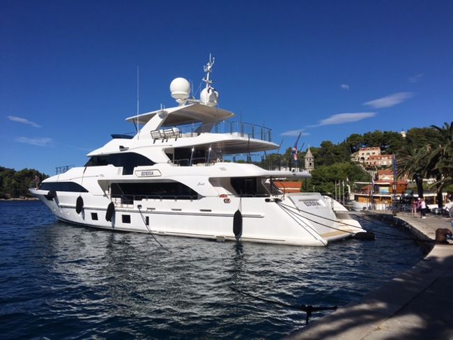 Luxury yachts in Cavtat
