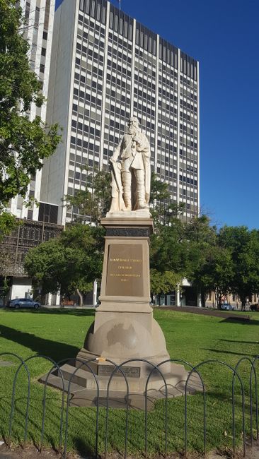 John McDouall Stuart Statue