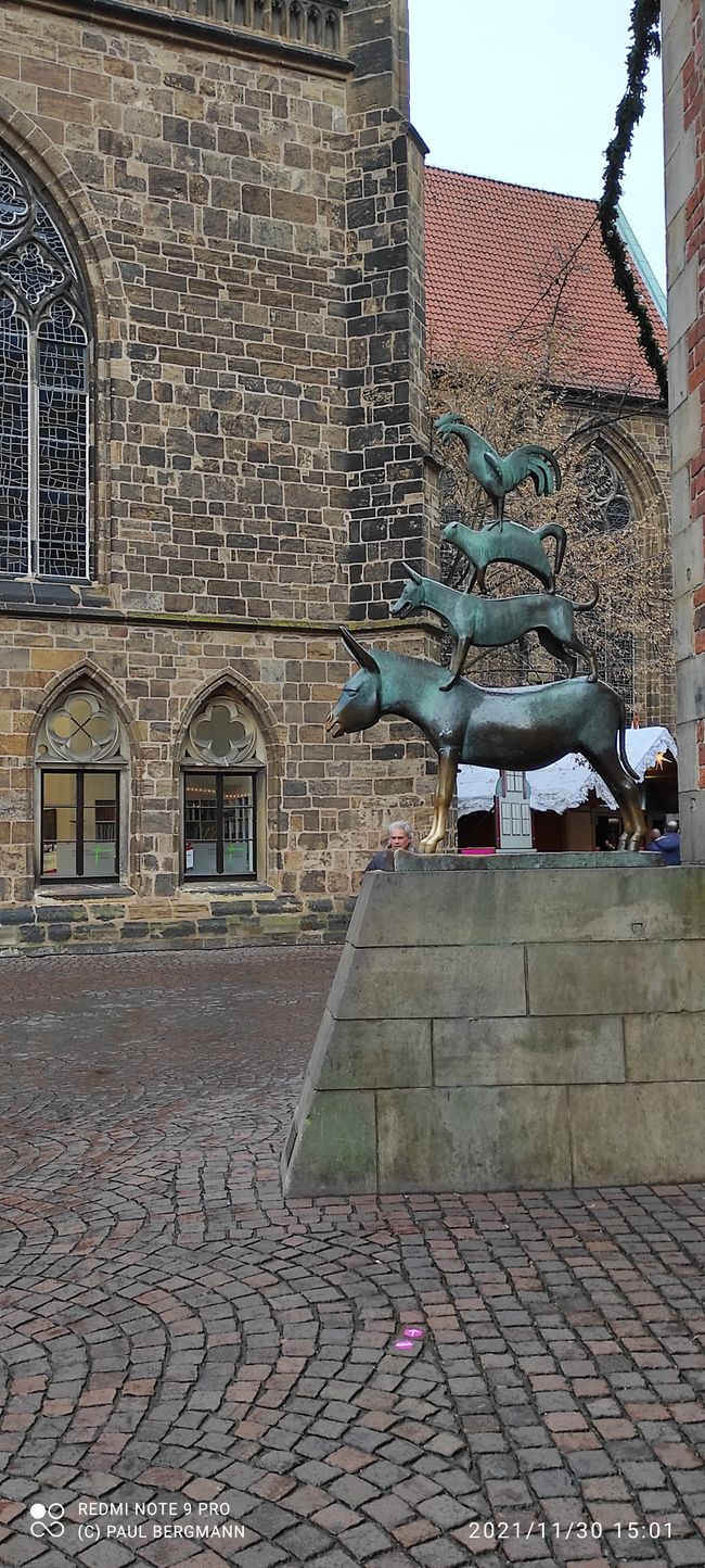 Probably the most famous landmark of Bremen!