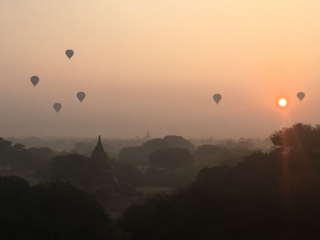 Sonnenaufgang, Bagan