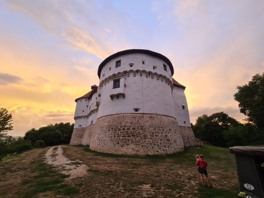 Die Burg Veliki Tabor.