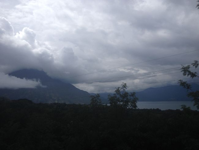 Boat trip Santiago-Atitlan. The overland route is probably robbed too often :(