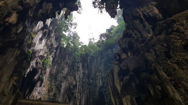 The Batu Caves and Kuala Lumpur