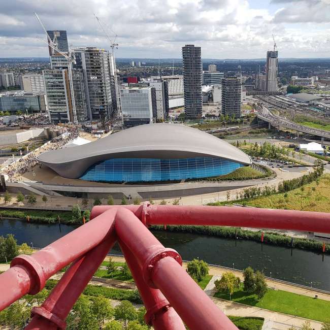 View from the Arcelormittal Orbit