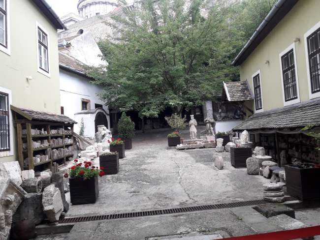 courtyard of the museum