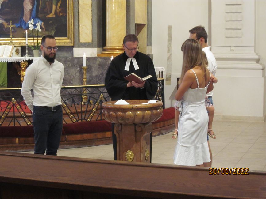 Baptism in Budapest