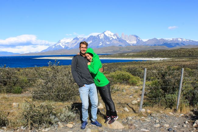 Torres del Paine National Park in the best weather