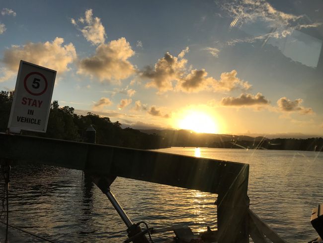 Sunset at the Daintree River