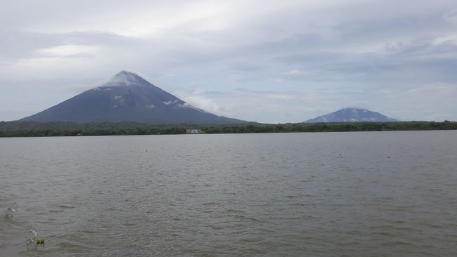 Zwillingsvulkane auf dem Nicaraguasee
