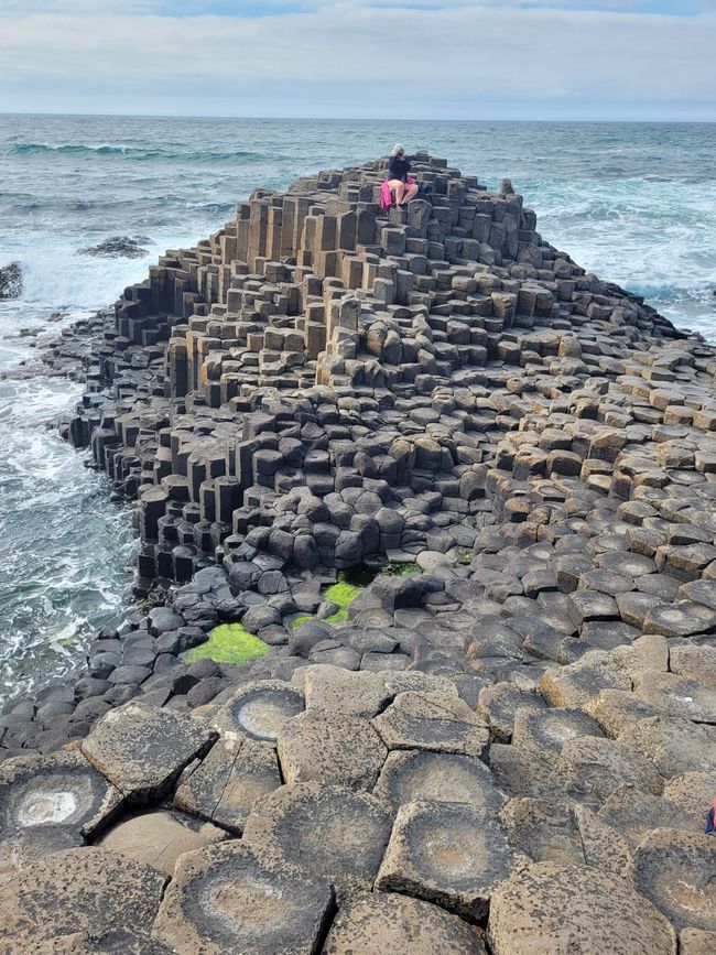 With the Ferry to Northern Ireland - Giants Causeway and Dunluce Castle