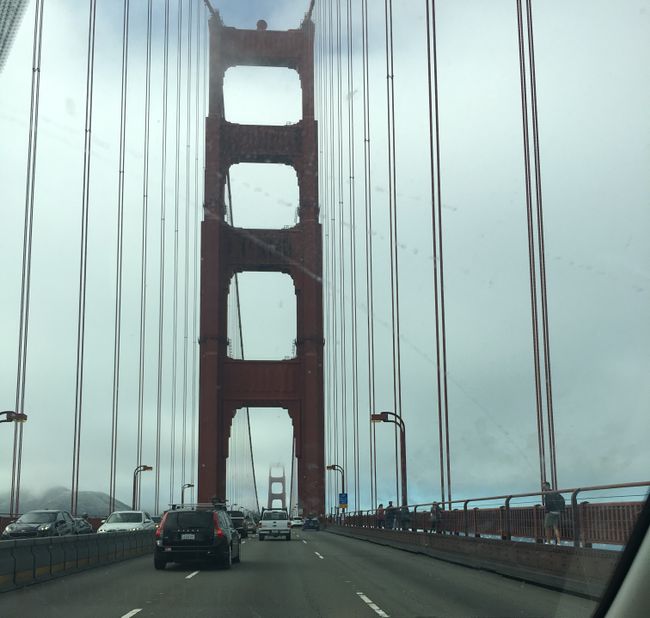 Goldengate in the mist