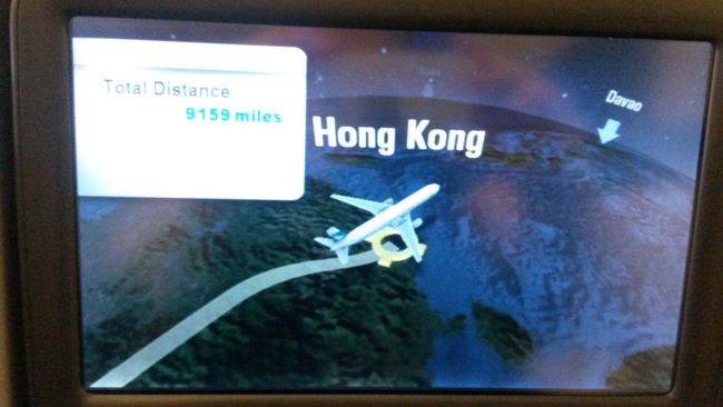 Über Hongkong nach Sydney