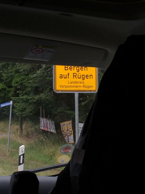 From Rostock to Bergen auf Rügen