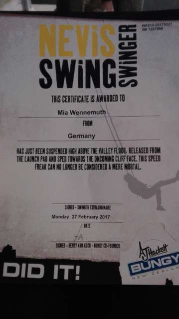 Nevis Swing