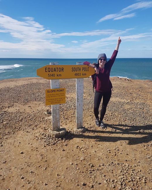 Slope Point - the southernmost point of the South Island