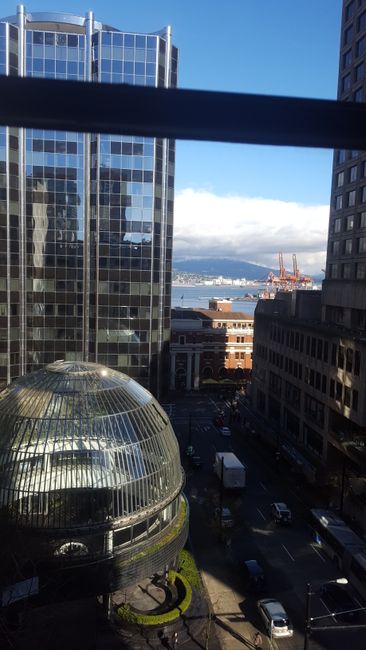 Vancouver - Ausblick beim Bewerbungen schreiben