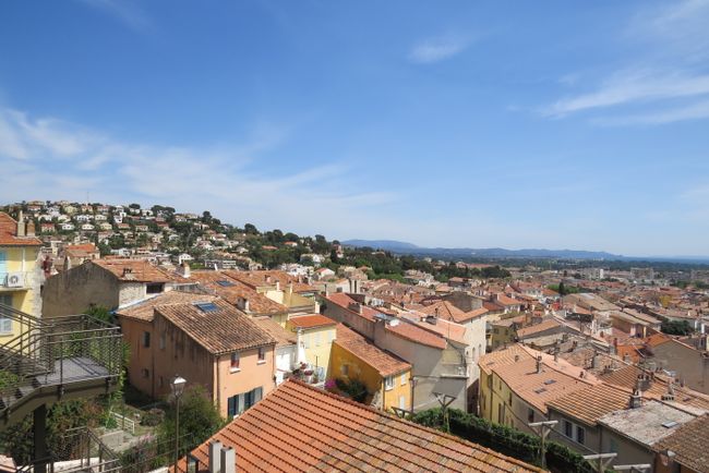 View over Hyères