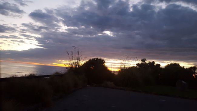 Sonnenaufgang am Patiti Point