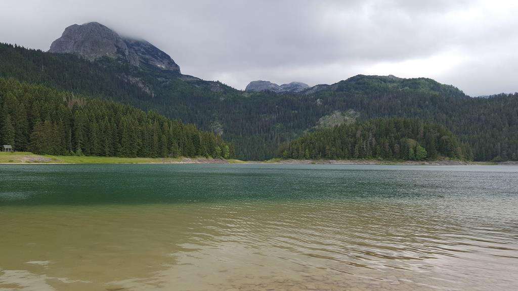 Lake Crno Jezero after the rain