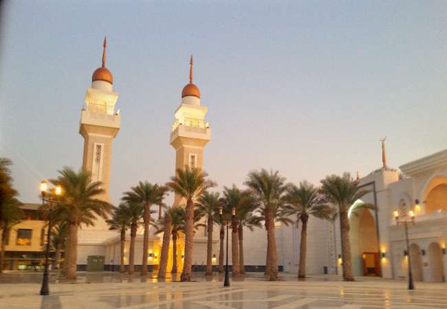 King Abdullah Moschee auf dem Campus
