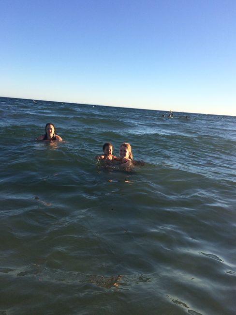Swimming in the ocean / Beach time