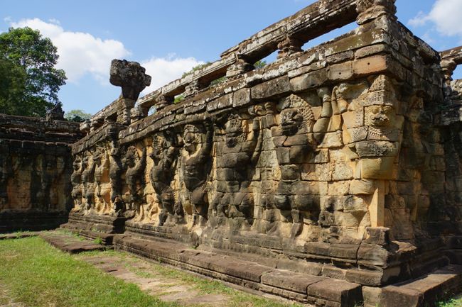 The Angkor temple complex in Siem Reap