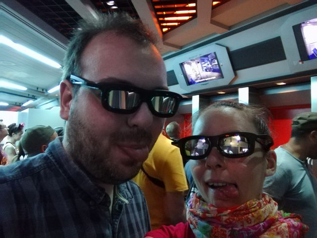 In the Star Wars 3D adventure