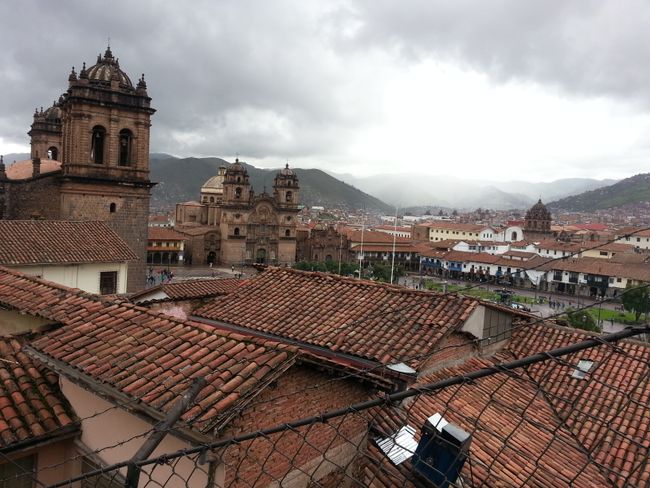 .. nach Cusco, der wohl schoensten Stadt Perus