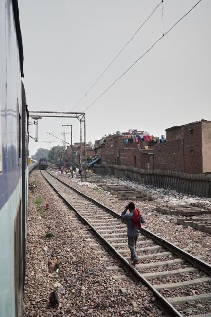 Zug nach Agra
