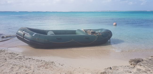 Our inflatable boat