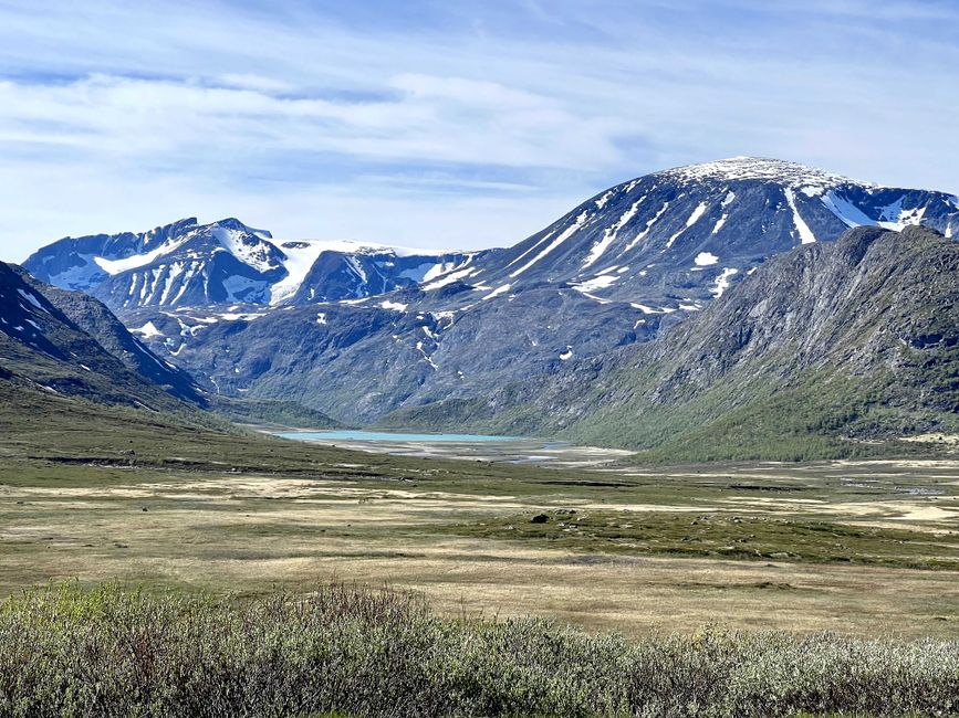 On the 'Valdresflye' scenic route